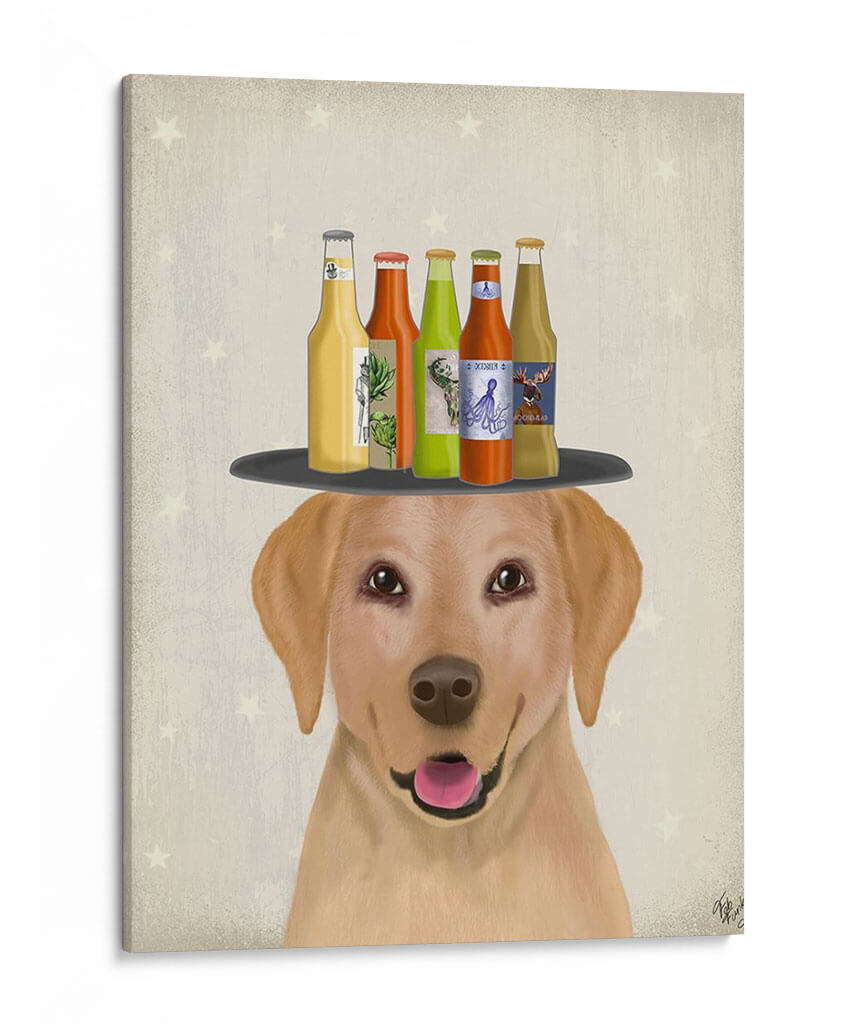 Amante De La Cerveza Maltés - Fab Funky | Cuadro decorativo de Canvas Lab