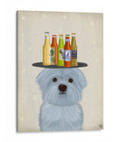 Treanfoundland Beer Lover - Fab Funky | Cuadro decorativo de Canvas Lab