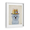 Treanfoundland Beer Lover - Fab Funky | Cuadro decorativo de Canvas Lab