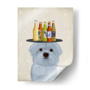 Treanfoundland Beer Lover - Fab Funky | Cuadro decorativo de Canvas Lab