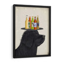Amante De La Cerveza Pit Bull - Fab Funky | Cuadro decorativo de Canvas Lab