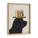 Amante De La Cerveza Pit Bull - Fab Funky | Cuadro decorativo de Canvas Lab