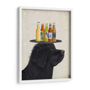 Amante De La Cerveza Pit Bull - Fab Funky | Cuadro decorativo de Canvas Lab