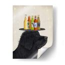 Amante De La Cerveza Pit Bull - Fab Funky | Cuadro decorativo de Canvas Lab