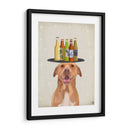 Pomeranian Beer Lover - Fab Funky | Cuadro decorativo de Canvas Lab