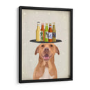 Pomeranian Beer Lover - Fab Funky | Cuadro decorativo de Canvas Lab