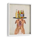 Pomeranian Beer Lover - Fab Funky | Cuadro decorativo de Canvas Lab