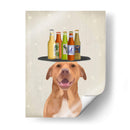 Pomeranian Beer Lover - Fab Funky | Cuadro decorativo de Canvas Lab
