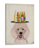 Poodle Cerveza Amante - Fab Funky | Cuadro decorativo de Canvas Lab