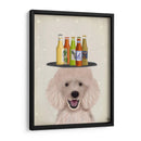 Poodle Cerveza Amante - Fab Funky | Cuadro decorativo de Canvas Lab