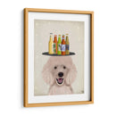 Poodle Cerveza Amante - Fab Funky | Cuadro decorativo de Canvas Lab