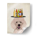 Poodle Cerveza Amante - Fab Funky | Cuadro decorativo de Canvas Lab