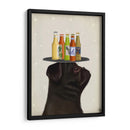 Amante De La Cerveza Negra - Fab Funky | Cuadro decorativo de Canvas Lab