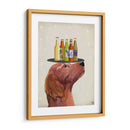 Setter Rojo Amante De La Cerveza - Fab Funky | Cuadro decorativo de Canvas Lab