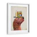 Setter Rojo Amante De La Cerveza - Fab Funky | Cuadro decorativo de Canvas Lab