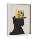 Scottish Terrier Cerveza Amante - Fab Funky | Cuadro decorativo de Canvas Lab