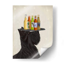 Scottish Terrier Cerveza Amante - Fab Funky | Cuadro decorativo de Canvas Lab