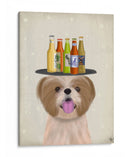 Shih Tzu Beer Lover - Fab Funky | Cuadro decorativo de Canvas Lab