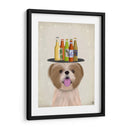 Shih Tzu Beer Lover - Fab Funky | Cuadro decorativo de Canvas Lab