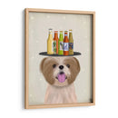 Shih Tzu Beer Lover - Fab Funky | Cuadro decorativo de Canvas Lab