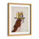 Rey Charles Spaniel Blanco Blanco Amante - Fab Funky | Cuadro decorativo de Canvas Lab