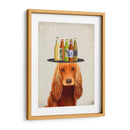 Cocker Spaniel Golden Beer Lover - Fab Funky | Cuadro decorativo de Canvas Lab