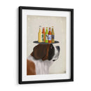 San Bernard Beer Lover - Fab Funky | Cuadro decorativo de Canvas Lab