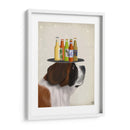 San Bernard Beer Lover - Fab Funky | Cuadro decorativo de Canvas Lab