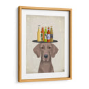 Weimerarner Beer Lover - Fab Funky | Cuadro decorativo de Canvas Lab