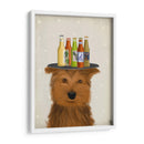Yorkshire Terrier Cerveza Amante - Fab Funky | Cuadro decorativo de Canvas Lab