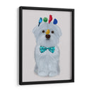 Maltés Y Pájaros - Fab Funky | Cuadro decorativo de Canvas Lab