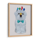 Maltés Y Pájaros - Fab Funky | Cuadro decorativo de Canvas Lab