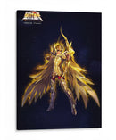 Aioros de Sagitario con armadura dorada | Cuadro decorativo de Canvas Lab