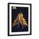 Aioros de Sagitario con armadura dorada | Cuadro decorativo de Canvas Lab