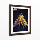 Aioros de Sagitario con armadura dorada | Cuadro decorativo de Canvas Lab