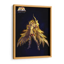 Aioros de Sagitario con armadura dorada | Cuadro decorativo de Canvas Lab