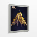 Aioros de Sagitario con armadura dorada | Cuadro decorativo de Canvas Lab