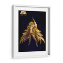 Aioros de Sagitario con armadura dorada | Cuadro decorativo de Canvas Lab