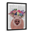 Impresión Del Libro De La Corona Del Cerdo Y De La Flor - Fab Funky | Cuadro decorativo de Canvas Lab