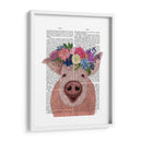 Impresión Del Libro De La Corona Del Cerdo Y De La Flor - Fab Funky | Cuadro decorativo de Canvas Lab
