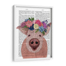 Impresión Del Libro De La Corona Del Cerdo Y De La Flor - Fab Funky | Cuadro decorativo de Canvas Lab