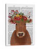 Vaca Bohemia 1 Libro Imprimir - Fab Funky | Cuadro decorativo de Canvas Lab