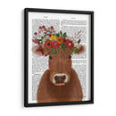 Vaca Bohemia 1 Libro Imprimir - Fab Funky | Cuadro decorativo de Canvas Lab