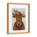 Vaca Bohemia 1 Libro Imprimir - Fab Funky | Cuadro decorativo de Canvas Lab