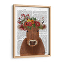 Vaca Bohemia 1 Libro Imprimir - Fab Funky | Cuadro decorativo de Canvas Lab