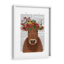 Vaca Bohemia 1 Libro Imprimir - Fab Funky | Cuadro decorativo de Canvas Lab