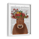 Vaca Bohemia 1 Libro Imprimir - Fab Funky | Cuadro decorativo de Canvas Lab