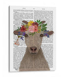 Cabra Bohemia 1 Libro Imprimir - Fab Funky | Cuadro decorativo de Canvas Lab