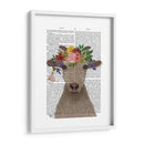 Cabra Bohemia 1 Libro Imprimir - Fab Funky | Cuadro decorativo de Canvas Lab