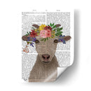 Cabra Bohemia 1 Libro Imprimir - Fab Funky | Cuadro decorativo de Canvas Lab